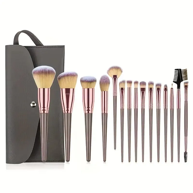 15-Pieces Set: Professional Makeup Brush