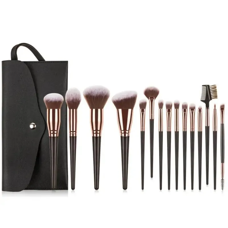 15-Pieces Set: Professional Makeup Brush