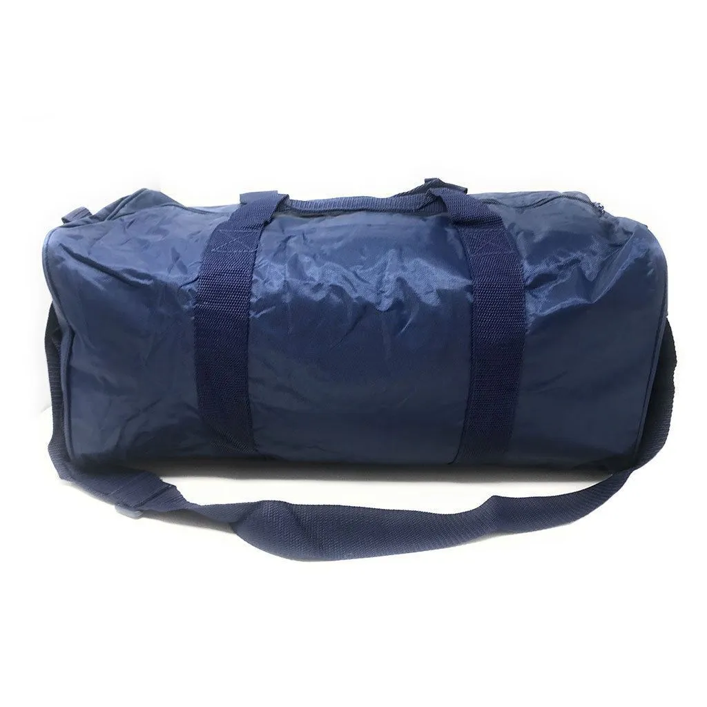 19 inch Square Duffle Bags Nylon Travel Sports Gym Carry-On Luggage