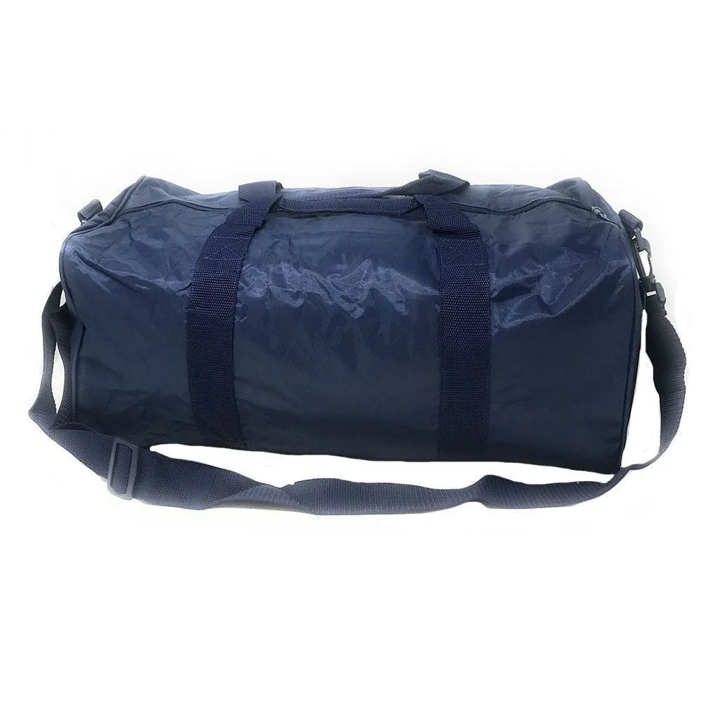 19 inch Square Duffle Bags Nylon Travel Sports Gym Carry-On Luggage