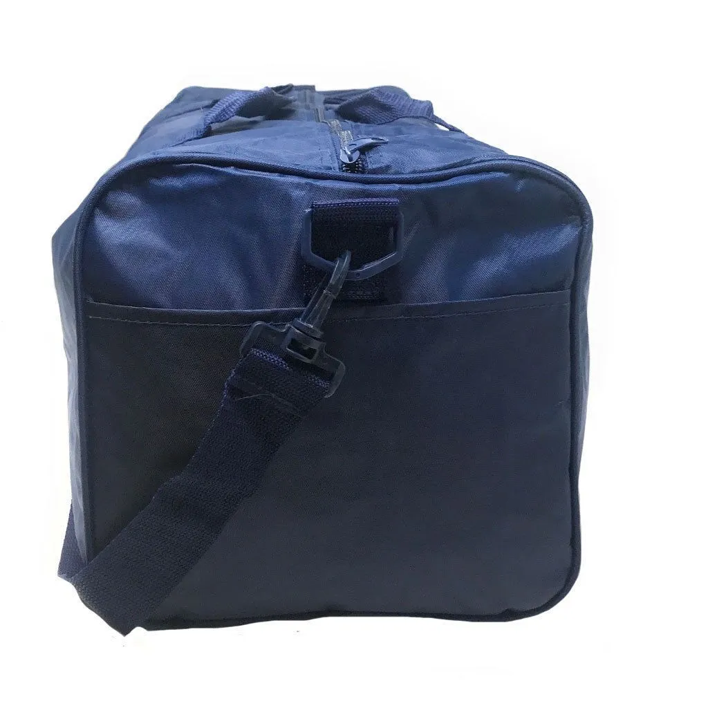 19 inch Square Duffle Bags Nylon Travel Sports Gym Carry-On Luggage