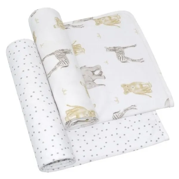 2 Pack Jersey Swaddle