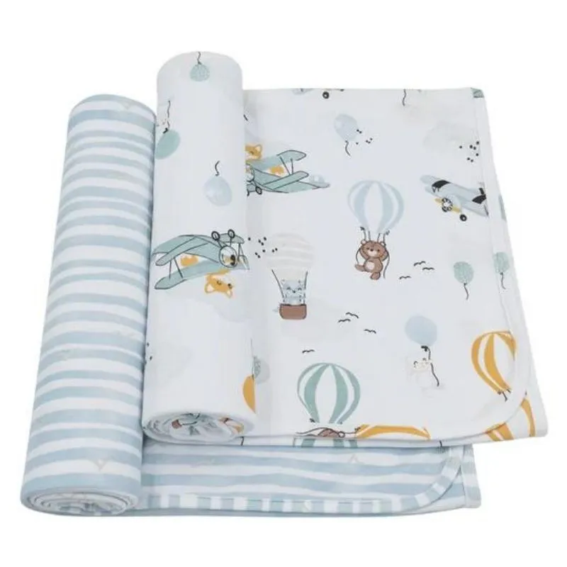 2 Pack Jersey Swaddle