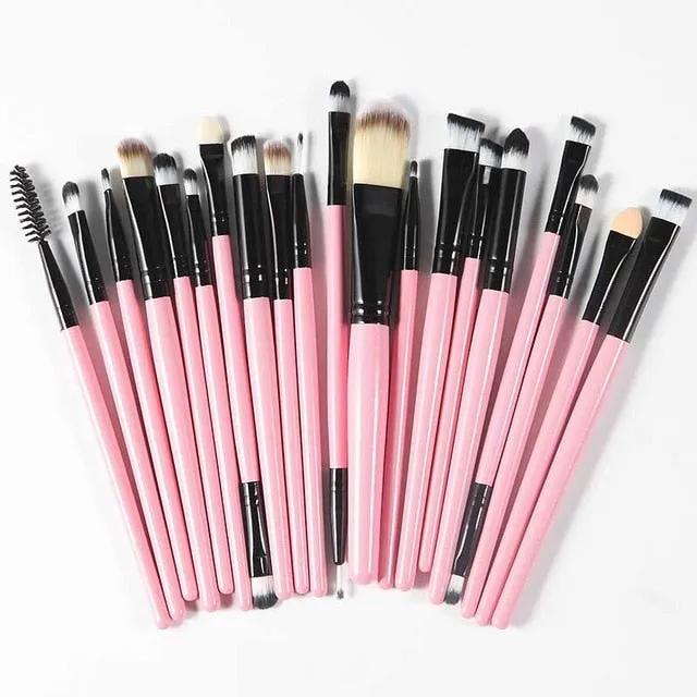 20Pcs Professional Makeup Brush