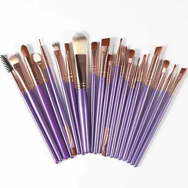 20Pcs Professional Makeup Brush