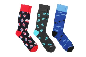 3 PAIR COMBO PACK Socks