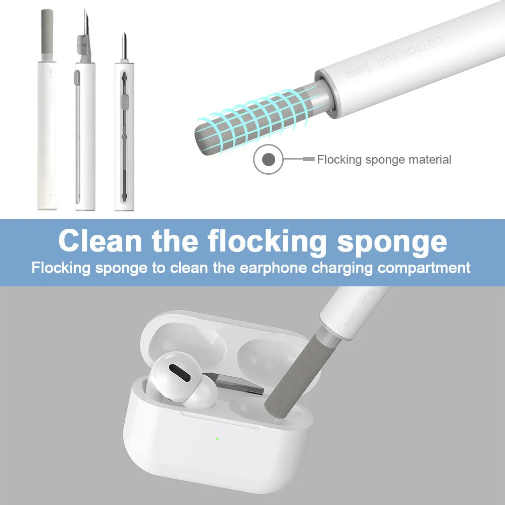 3in1 Earphones Cleaning Brush Tool