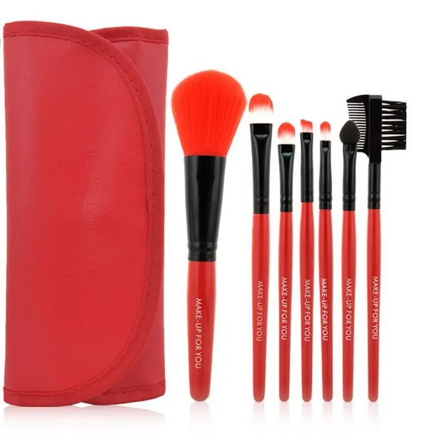 7 make-up makeup brushes, high-end makeup brush bag, a variety of colors available