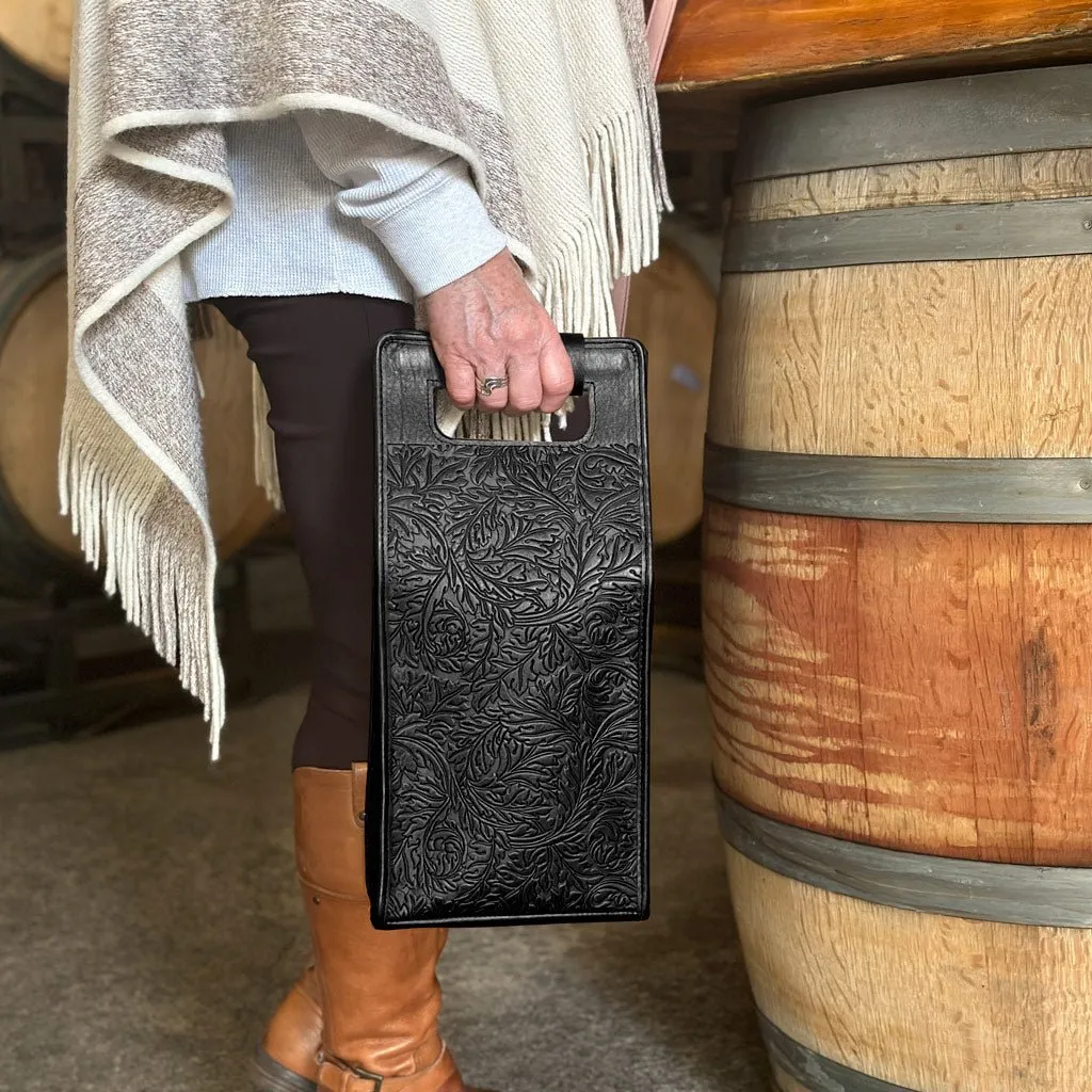 Acanthus Leaf Wine Bottle Bag