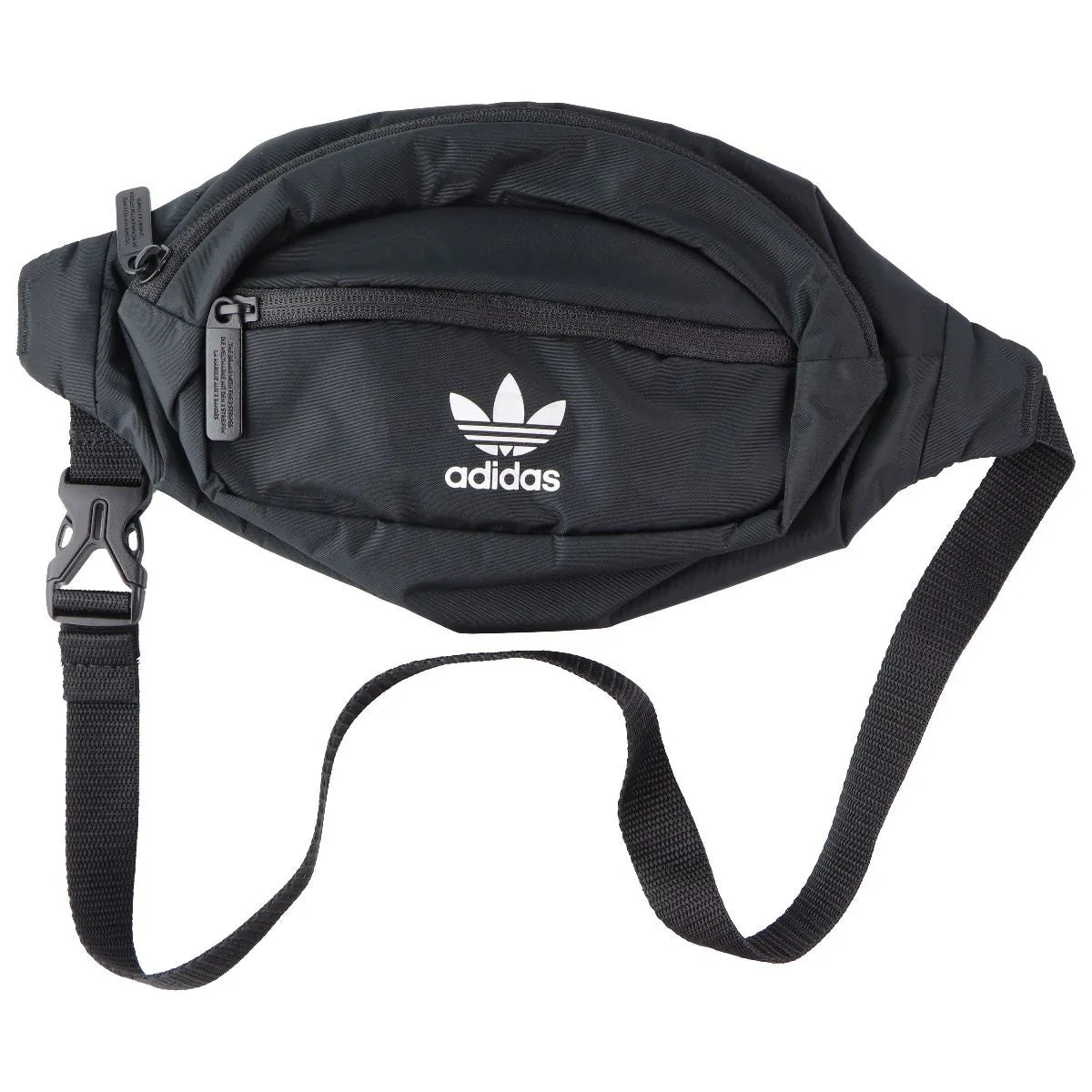 Adidas Originals Unisex National Waist Pack/Fanny Pack - Black (One Size)