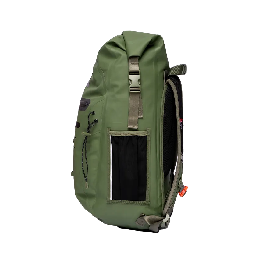 Adventure Waterproof Backpack 30L - Olive Green