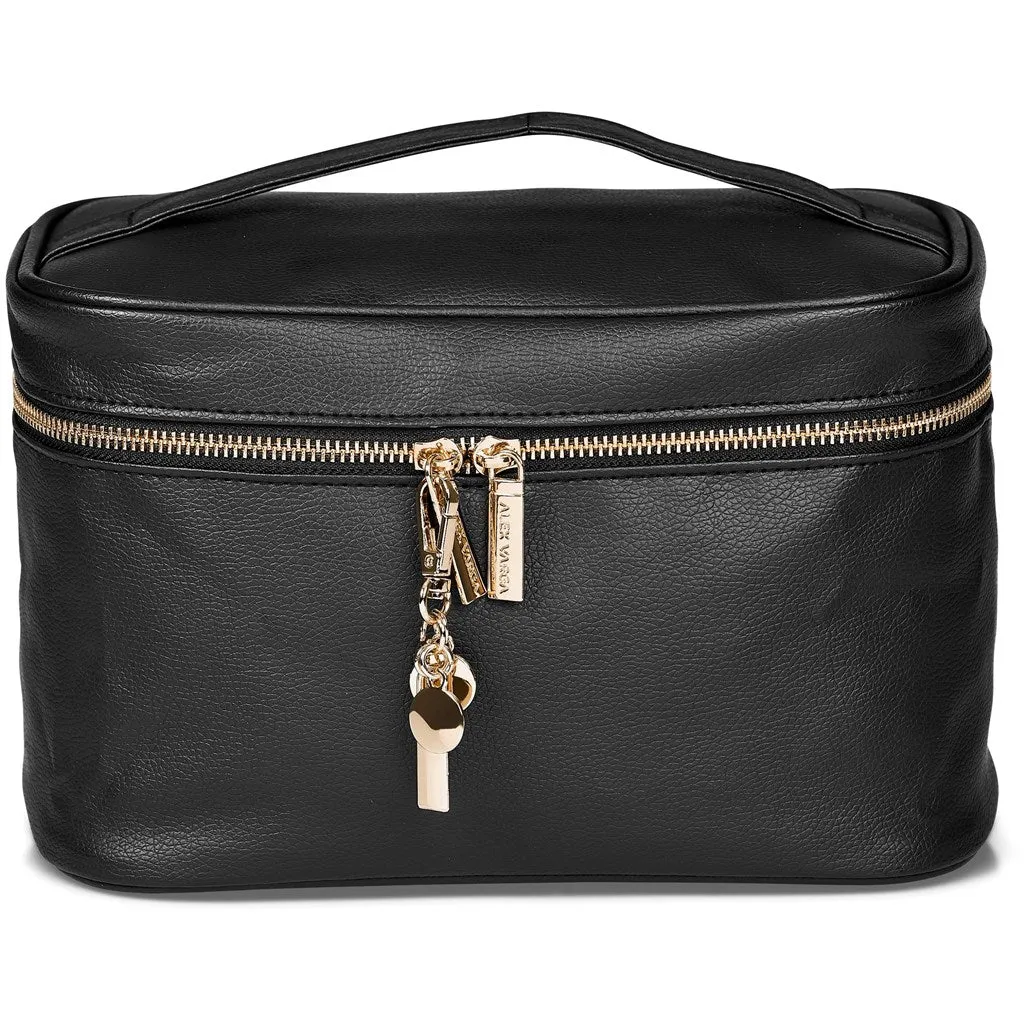 Alex Varga Onassis Toiletry/Cosmetic Bag - Black