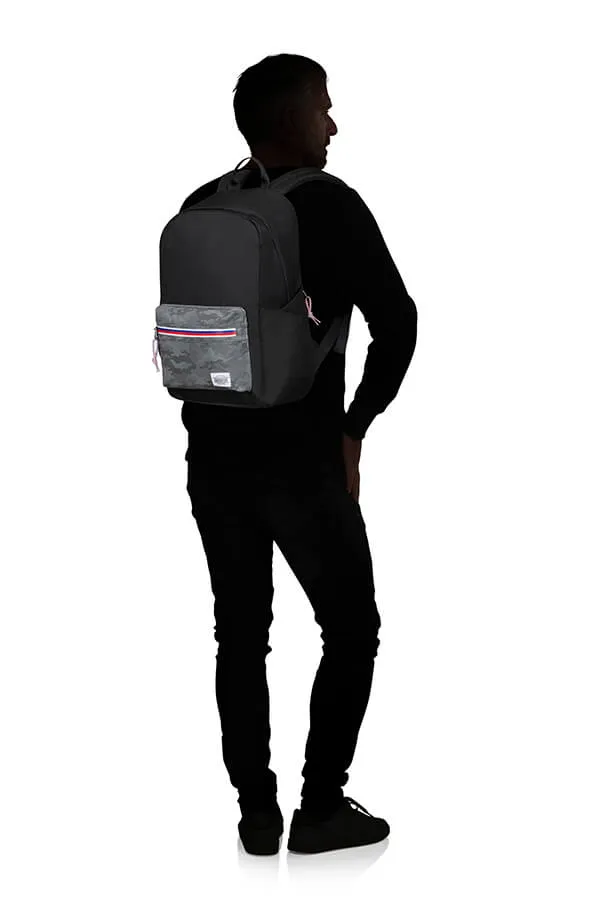 American Tourister UpBeat Backpack Zip | Camo Black