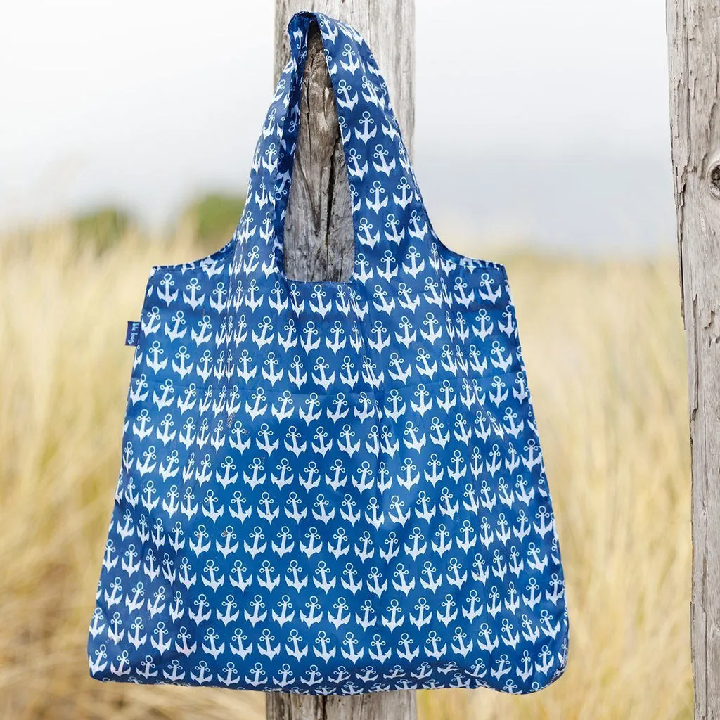 Anchor Navy Reusable Bag