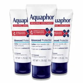 Aquaphor - Healing Ointment for Dry, Cracked or Irritated Skin - 1.75 Oz - 3 Pack