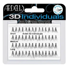 Ardell 3D Individual Lashes Long Medium Short COMBO PACK