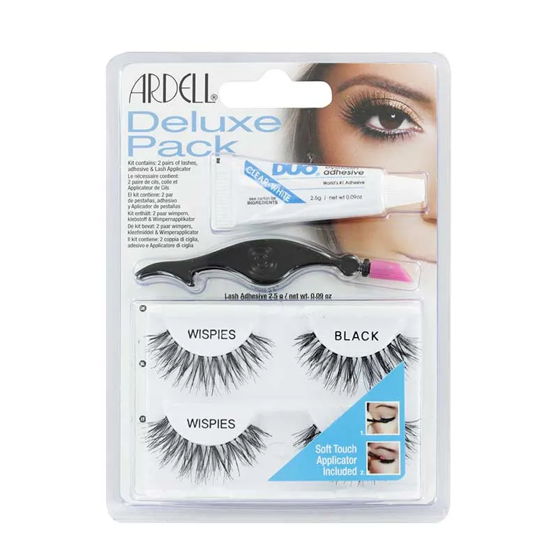 Ardell Deluxe Pack - Wispies Black