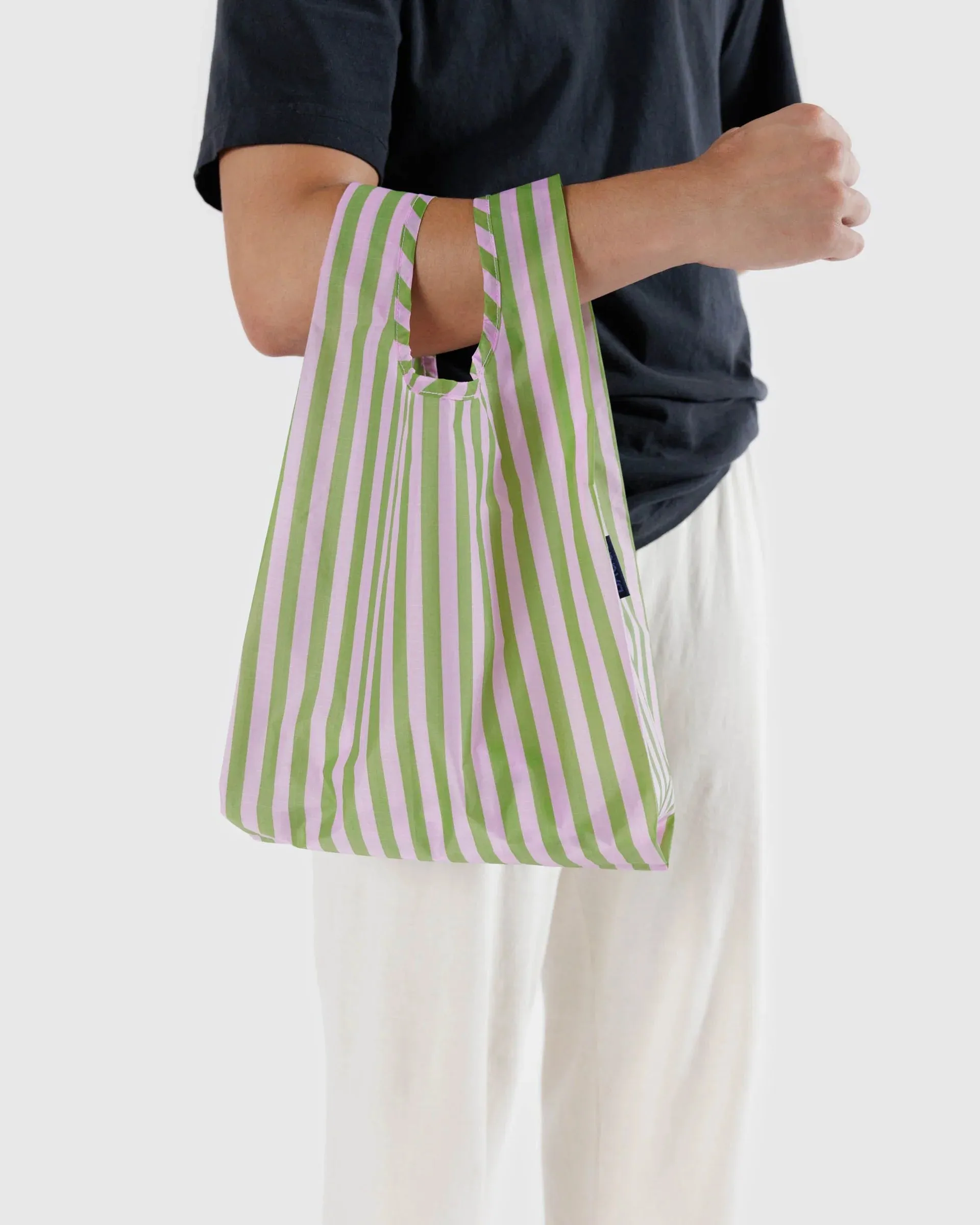 Baby Baggu - Avocado Candy Stripe