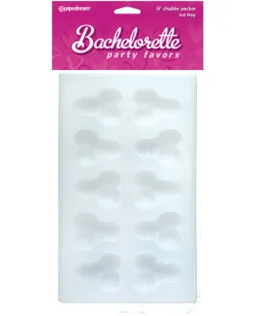 Bachelorette Party Favors Lil' Chubby Pecker Ice Tray