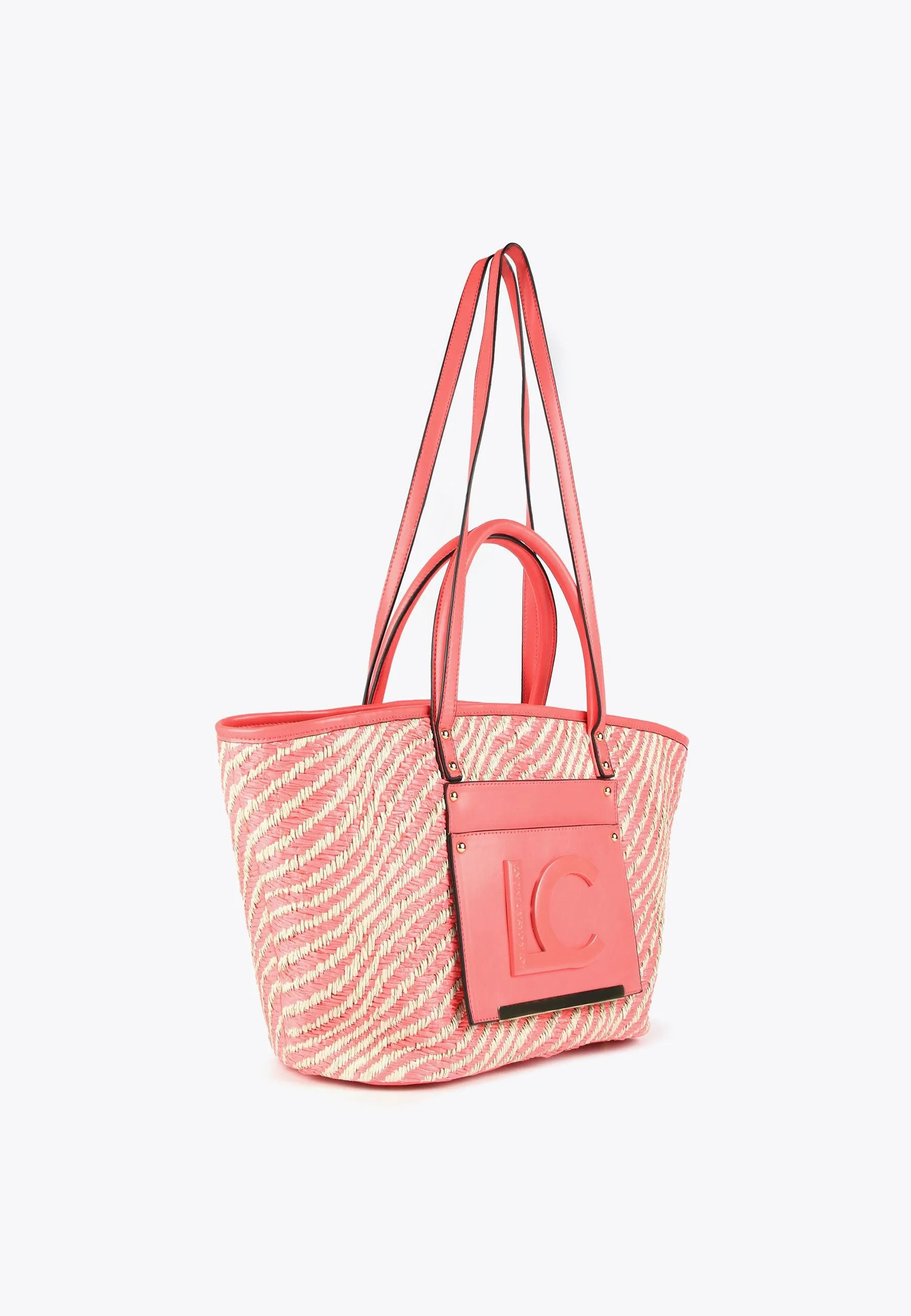 Basket-style tote bag