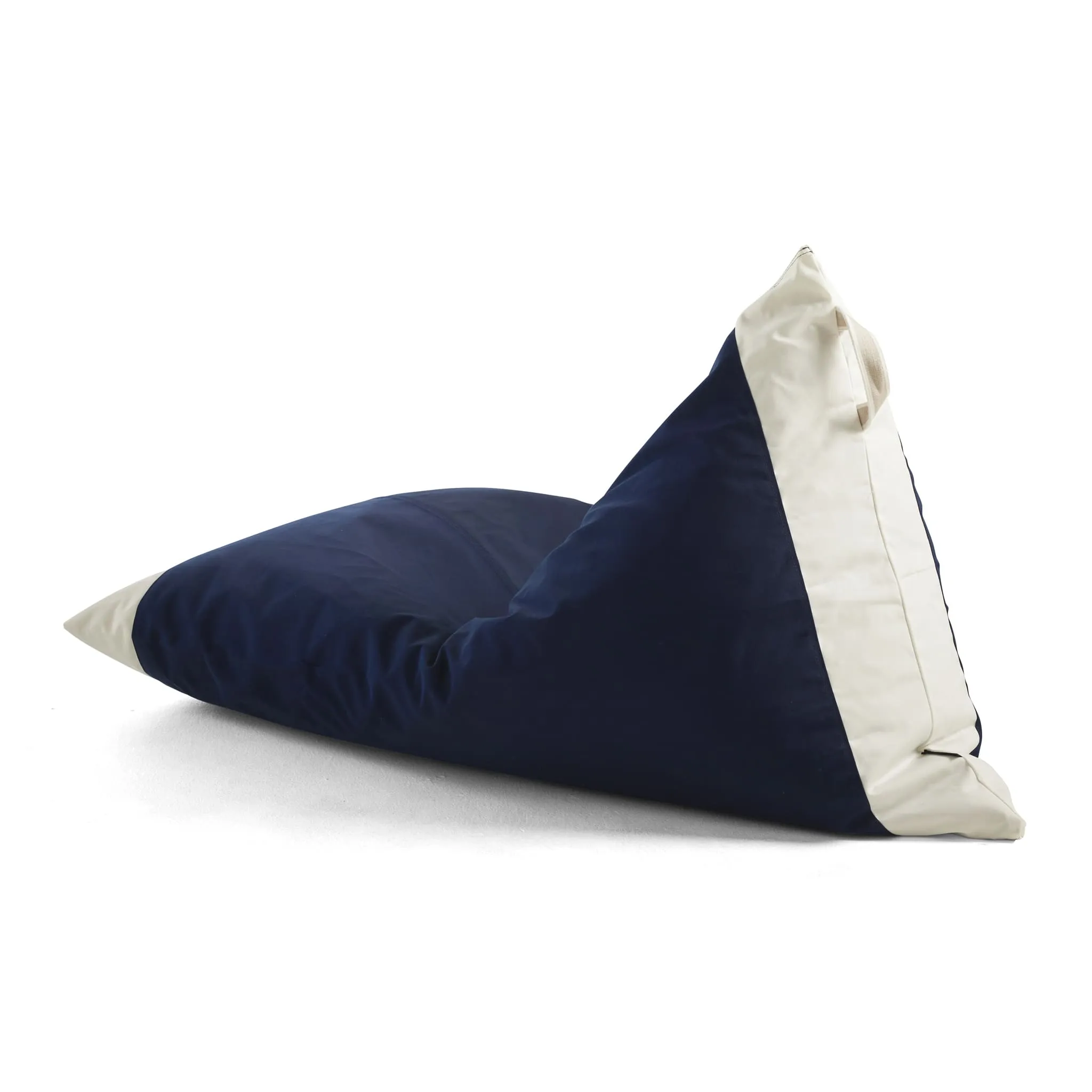 Bean Bag - Serge navy/white