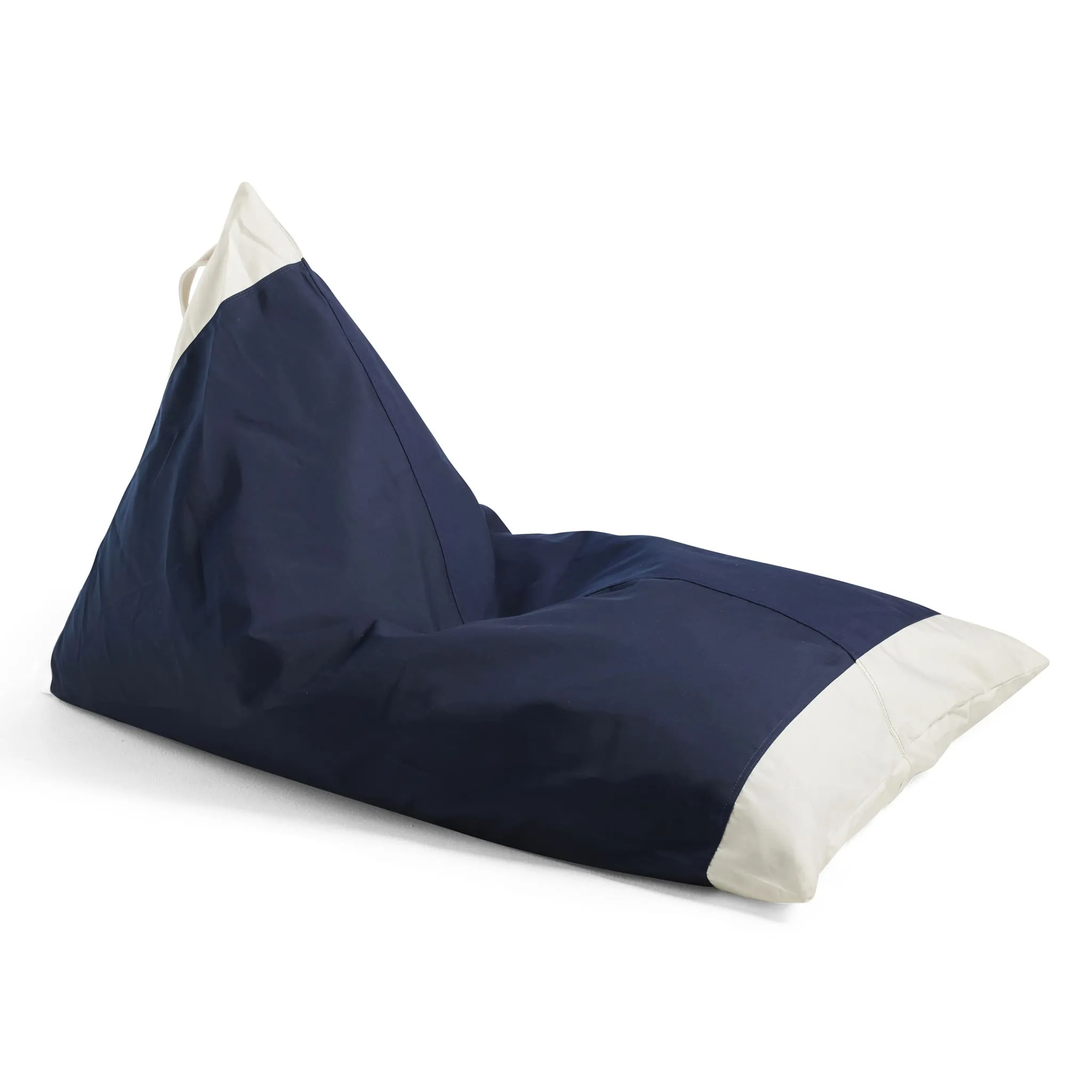 Bean Bag - Serge navy/white