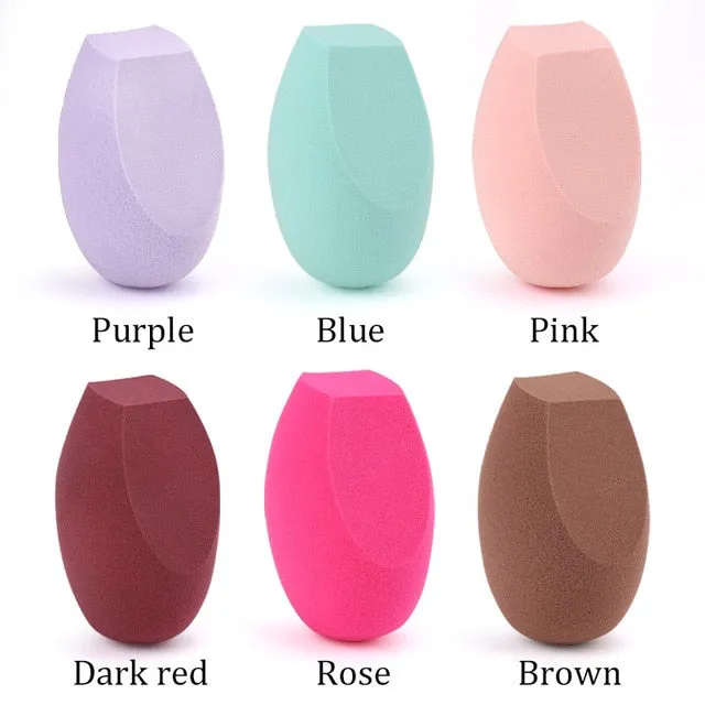 Beauty Soft Mix Color Makeup Sponge Face Cosmetic