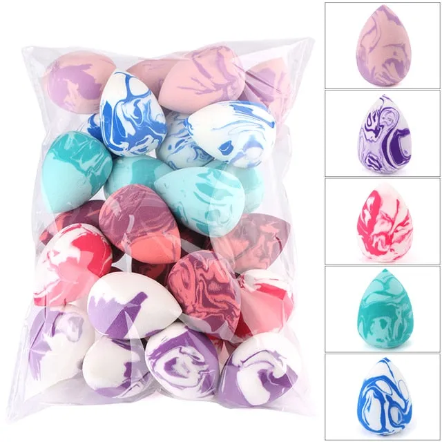 Beauty Soft Mix Color Makeup Sponge Face Cosmetic