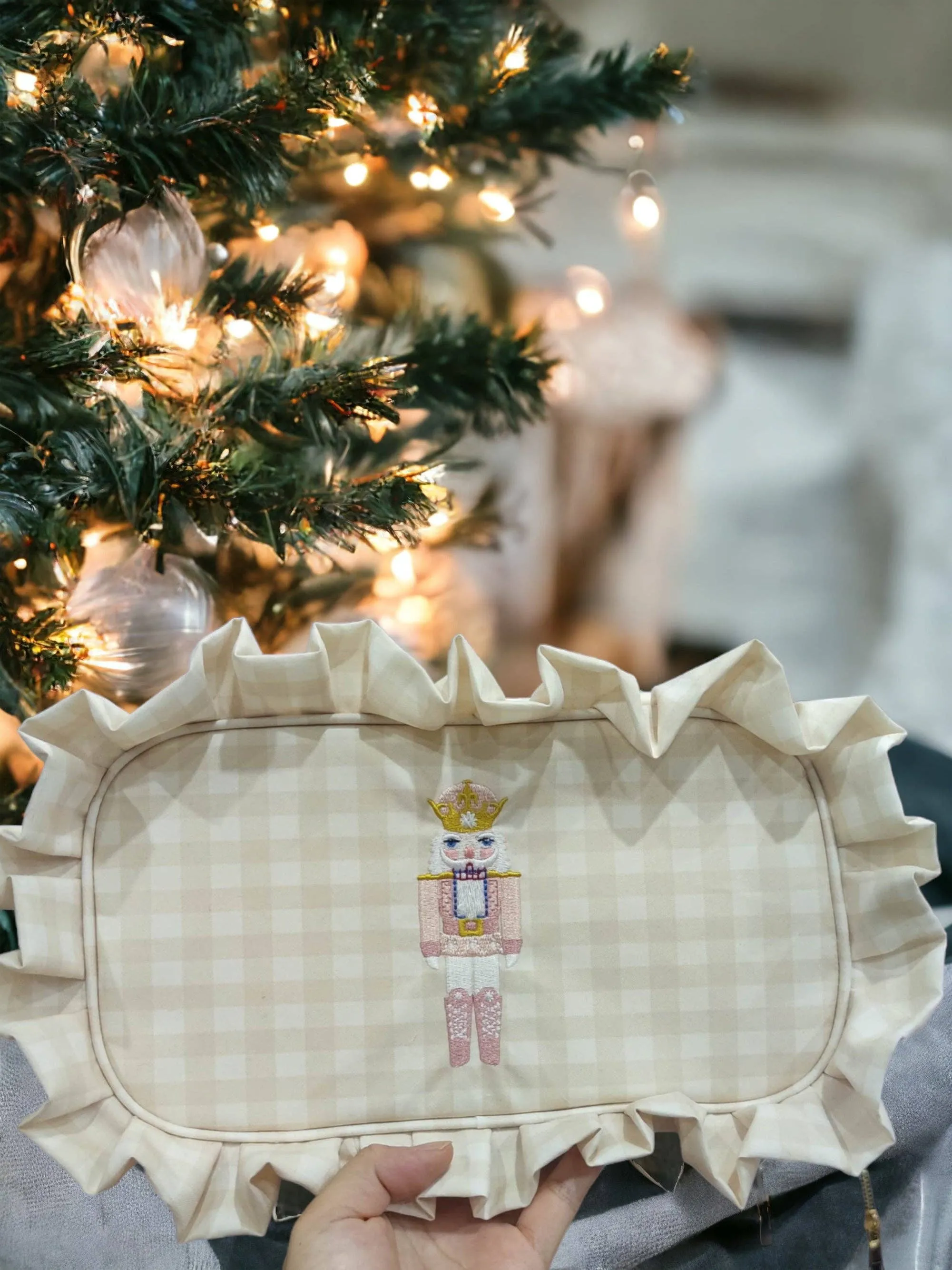 Beauty Stash - Nutcracker Cosmetic Bag