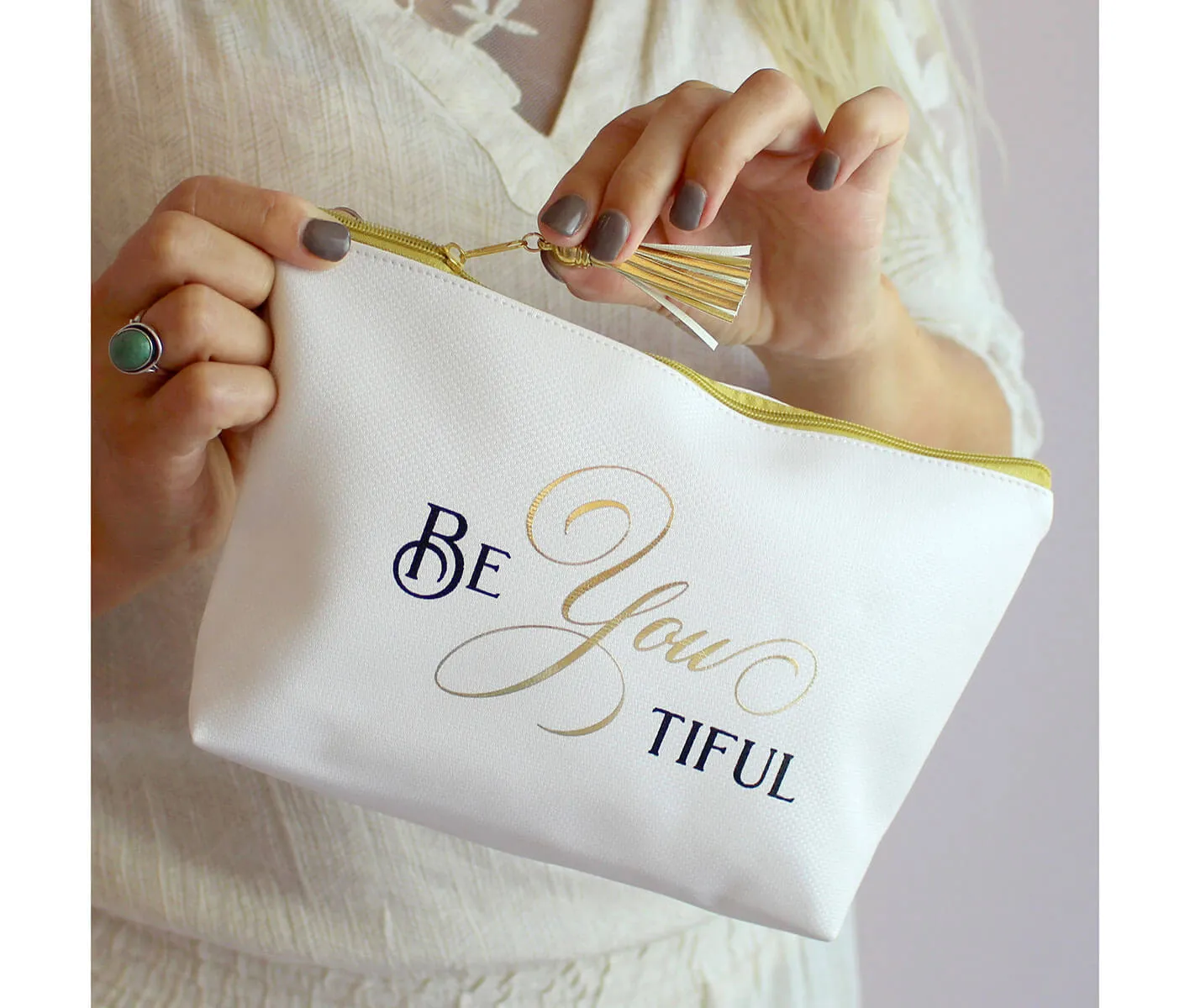 BeYouTiful Bridesmaid Cosmetic Makeup Bag