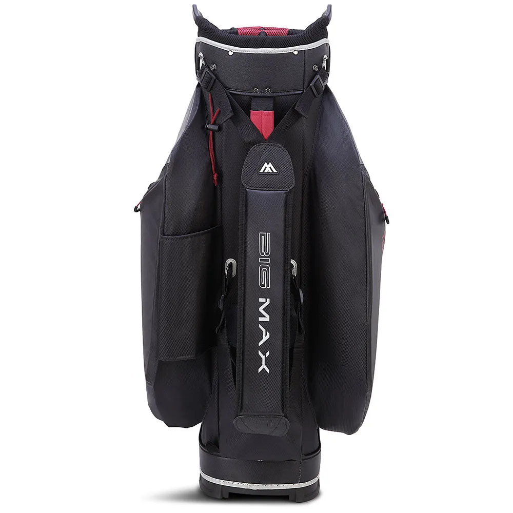 Big Max Dri Lite Tour Cart Bag - White/Grey/Black/Merlot