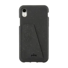 Black iPhone XR Wallet Case