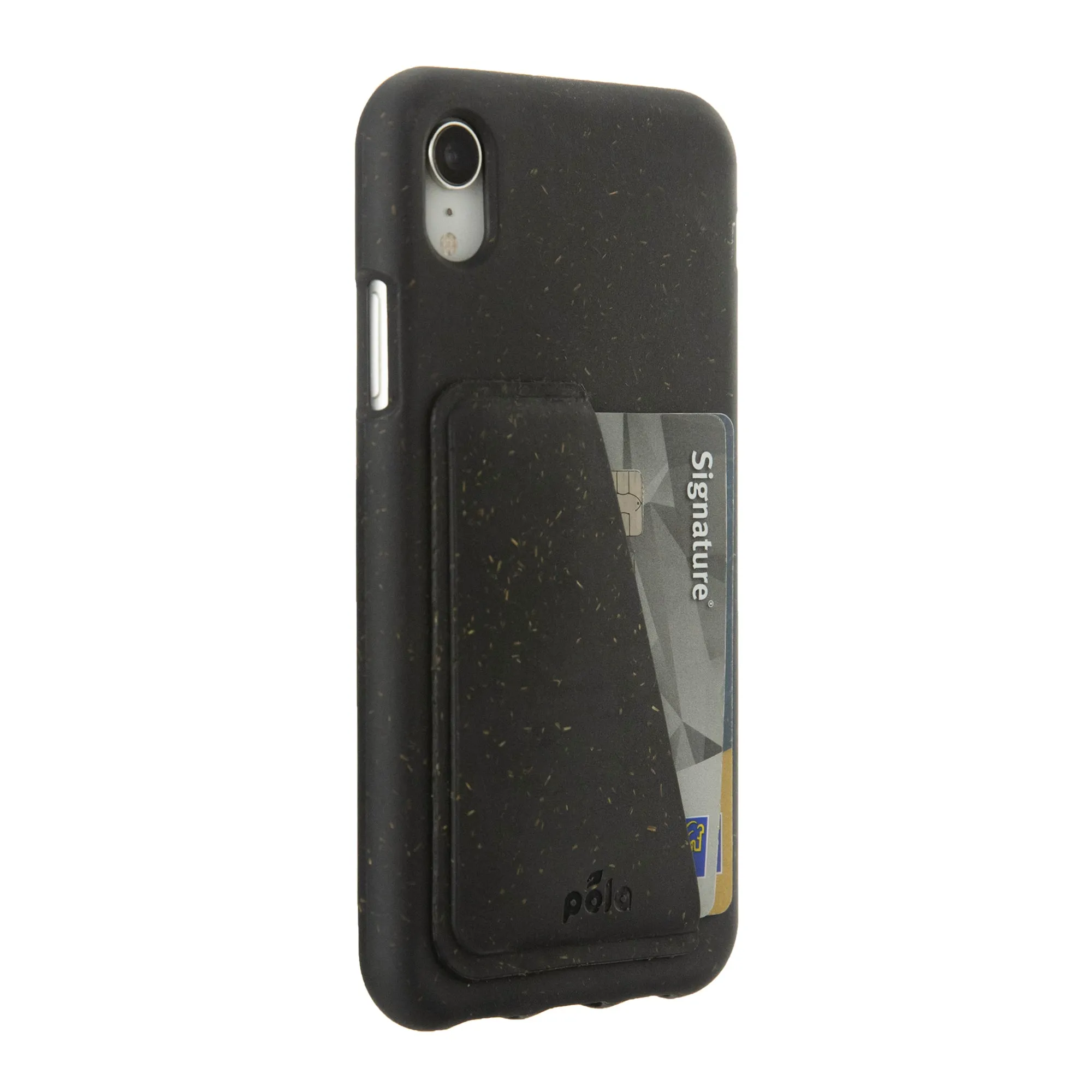 Black iPhone XR Wallet Case