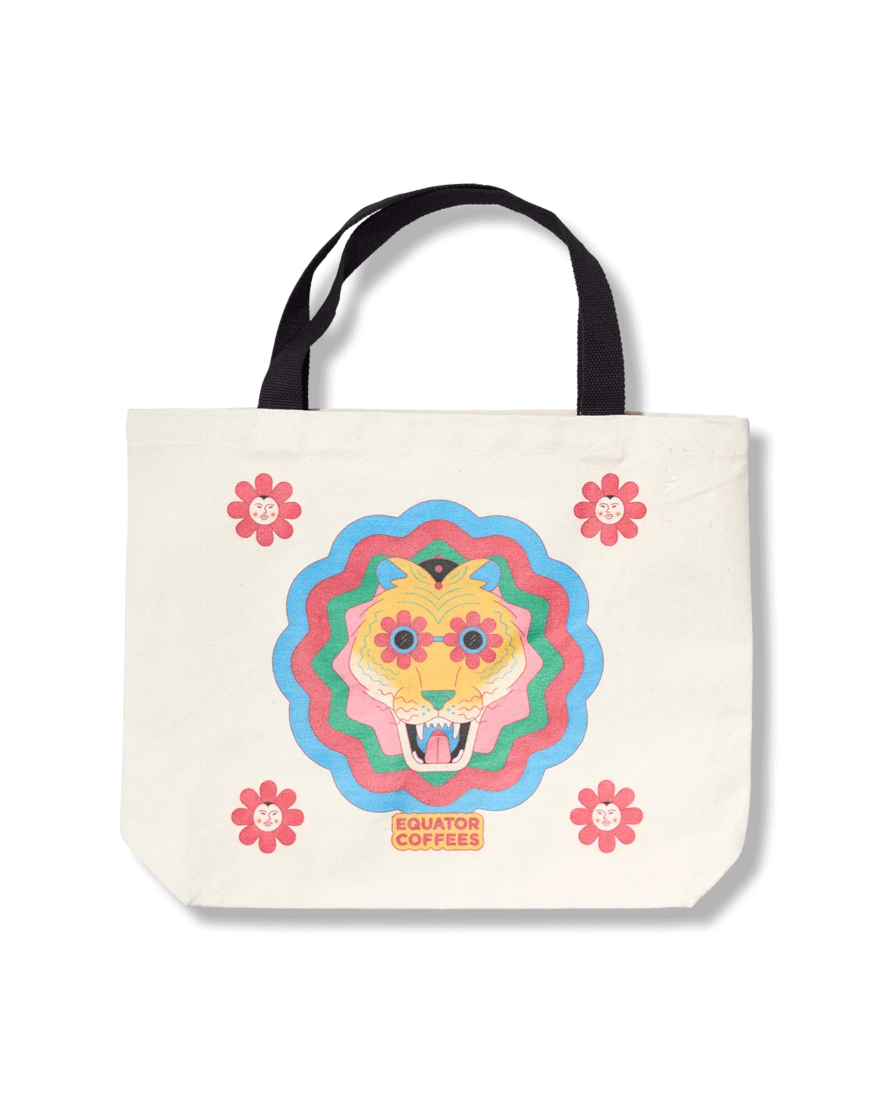 Blooming Tiger Tote Bag