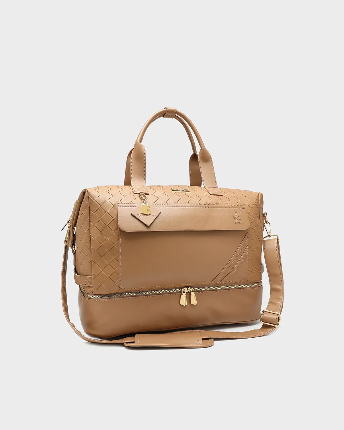 Bodega Duffle Bag in Caramel Brown