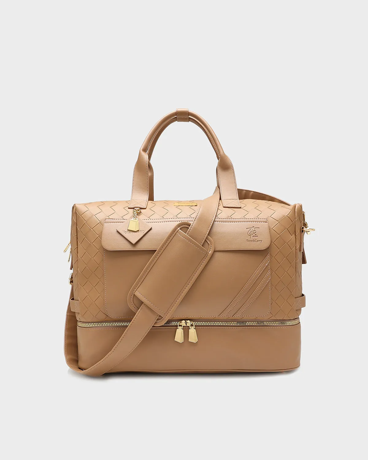 Bodega Duffle Bag in Caramel Brown