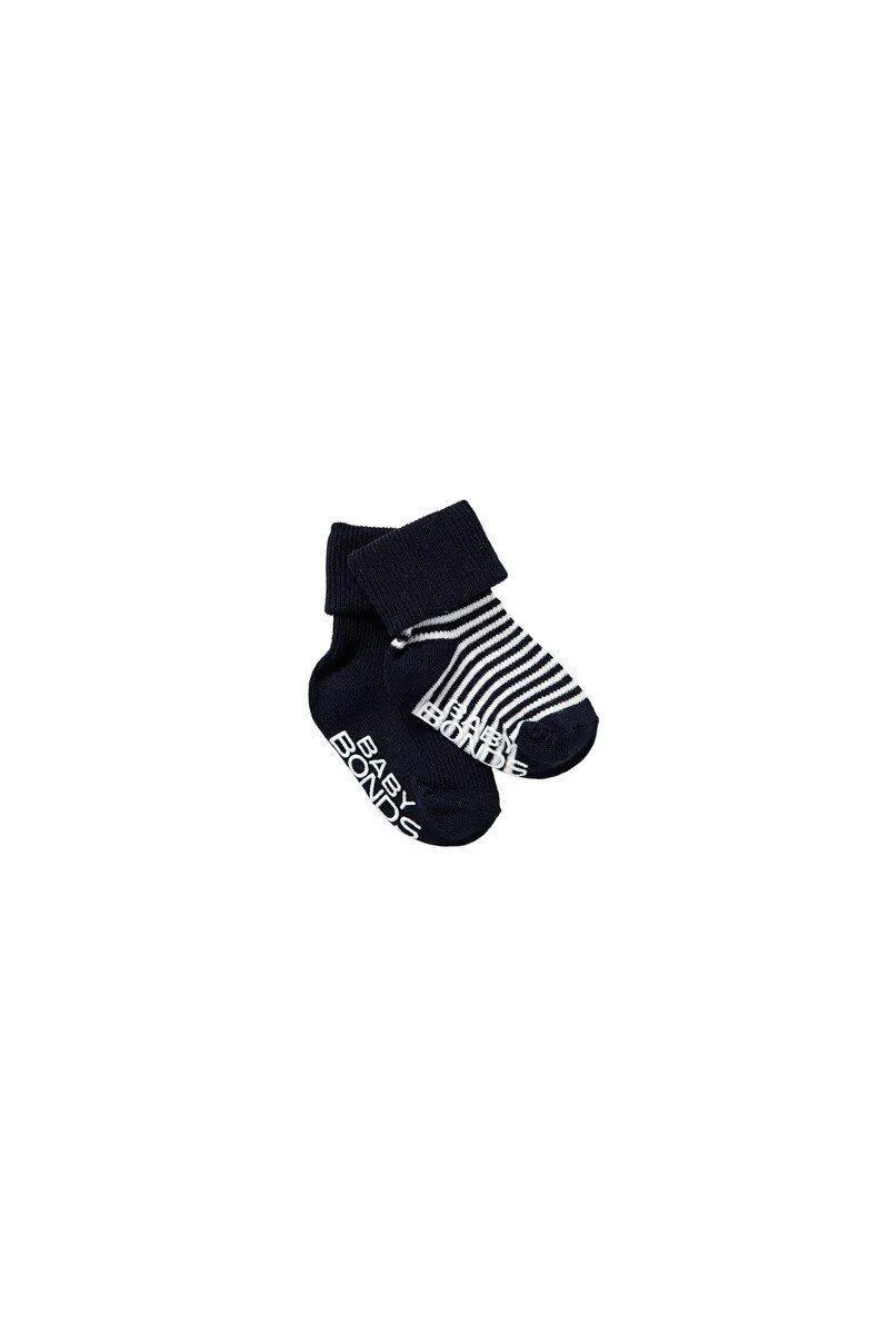 Bonds Classic Cuff Socks 2 Pack - Dark Navy