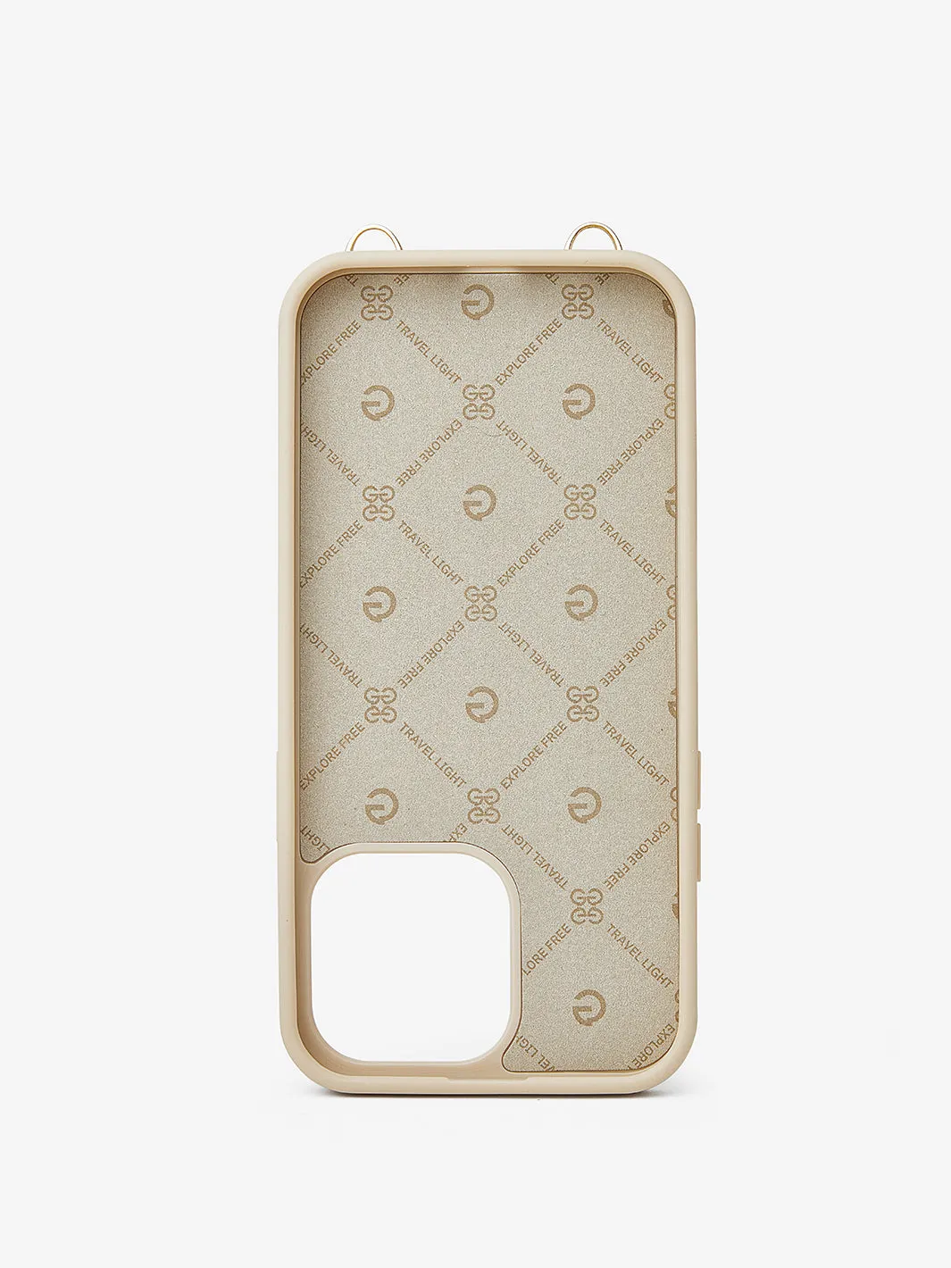 BraidTrend- Rope Style Strap Phone Case in Beige