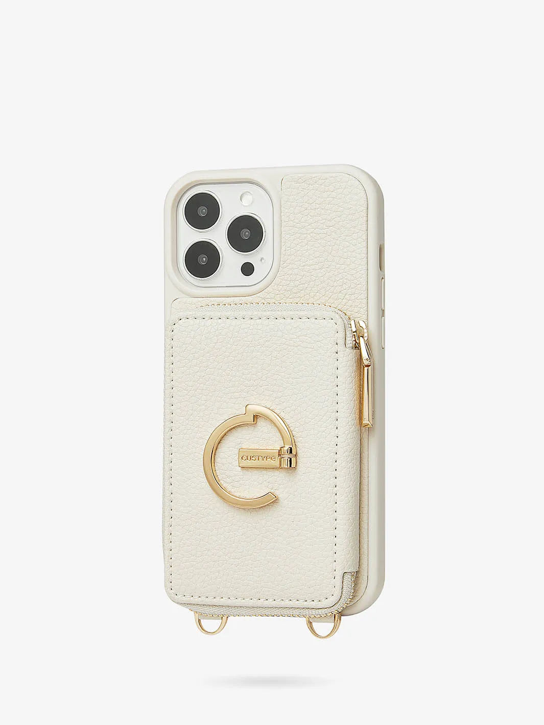 BraidTrend- Rope Style Strap Phone Case in Beige