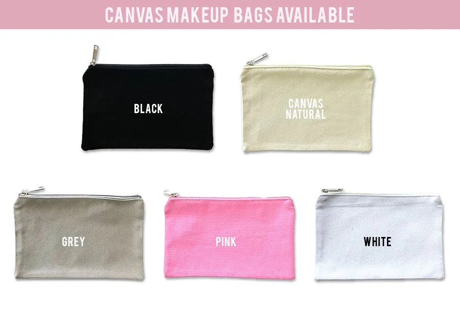 Bridesmaid Gift Makeup Bag