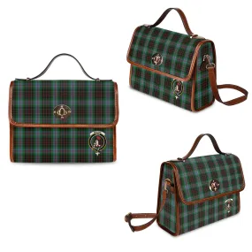 Brodie Hunting Tartan Waterproof Canvas Bag with Family Crest