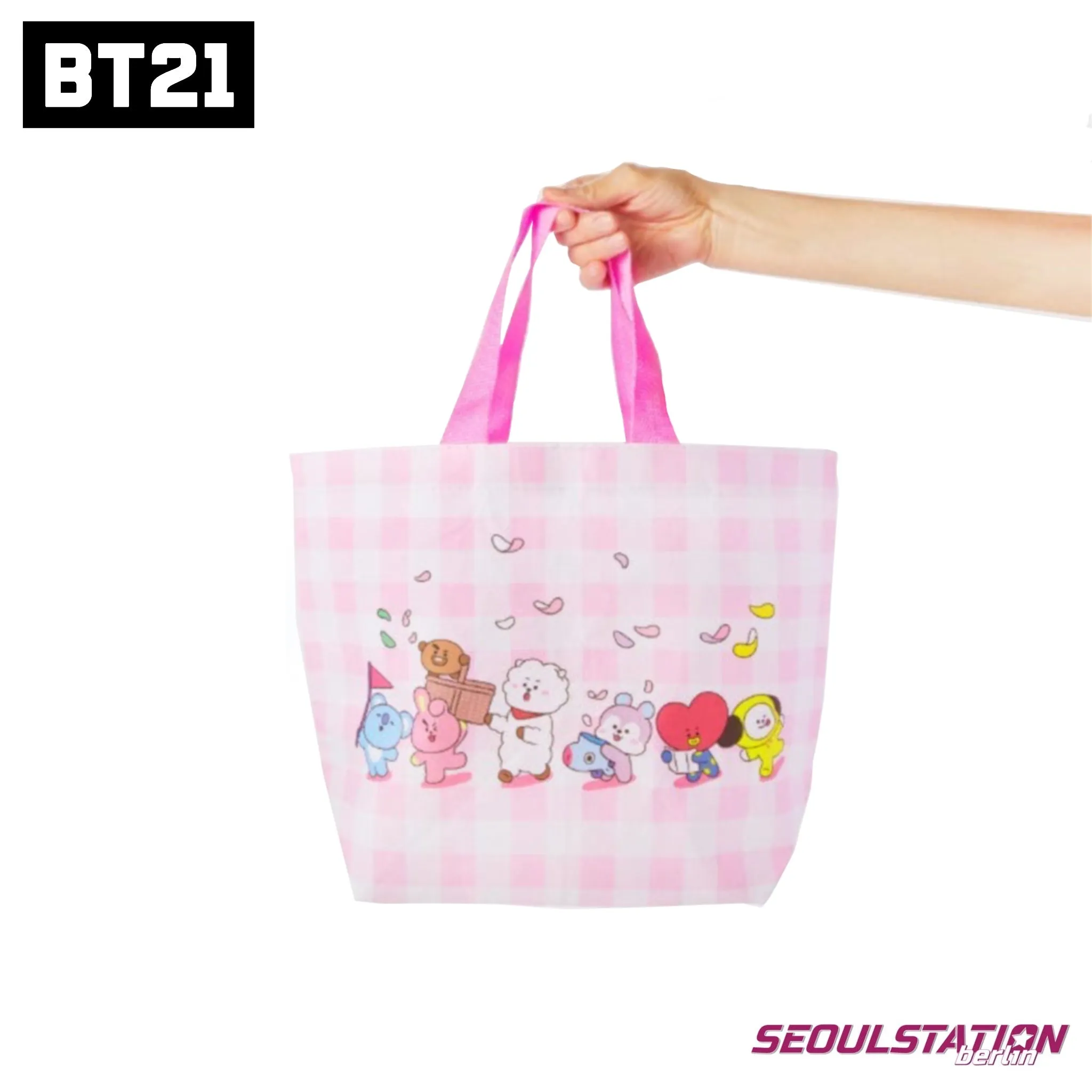 BT21 - REUSABLE BAG (M) SPRING EDITION