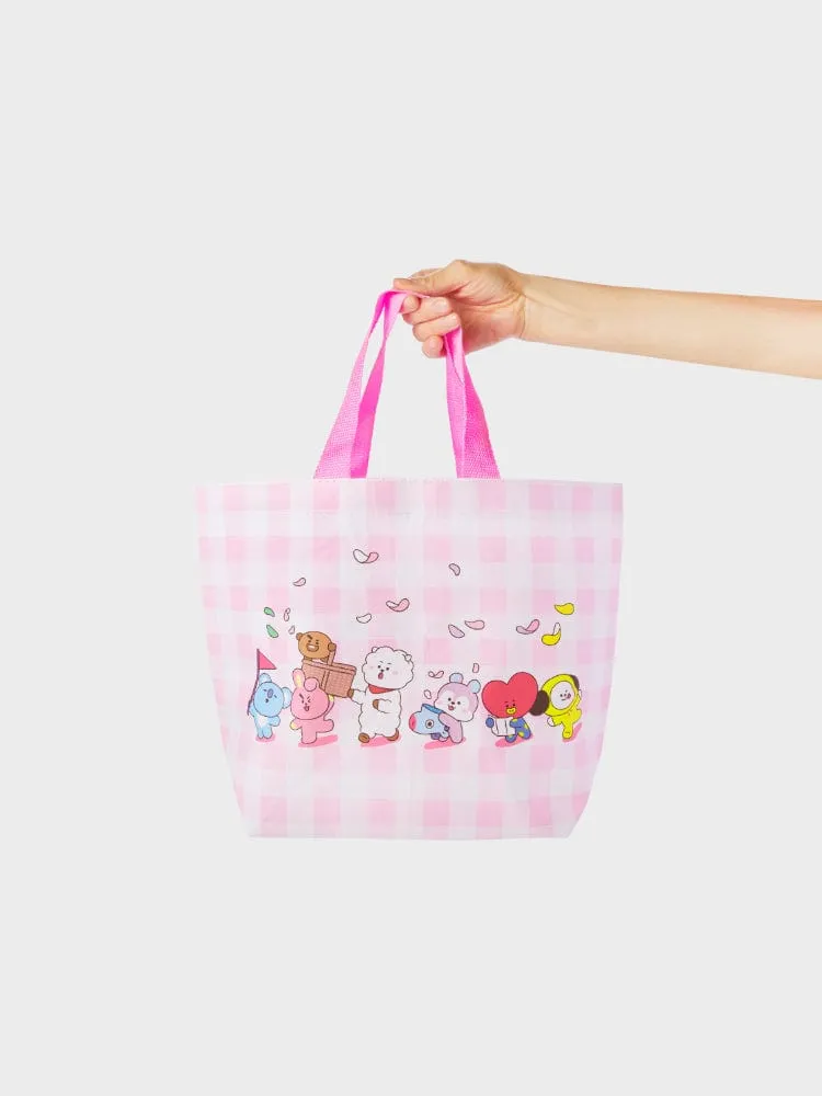 BT21 - REUSABLE BAG (M) SPRING EDITION