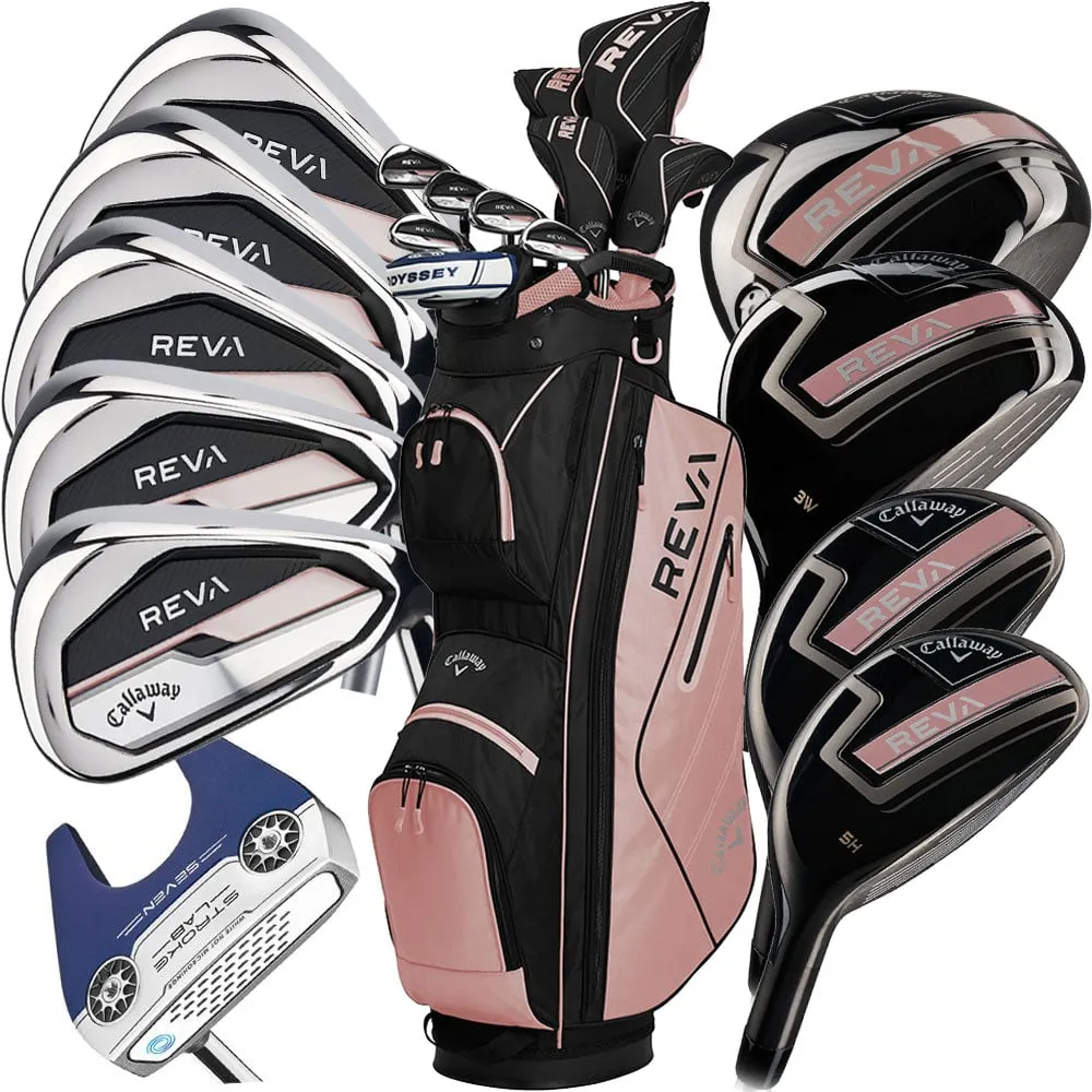 Callaway REVA Ladies 11-Piece Package Set - Rose Gold