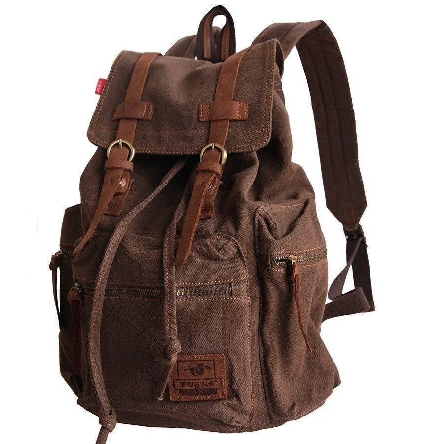 Canvas Backpack - Multiple Colors