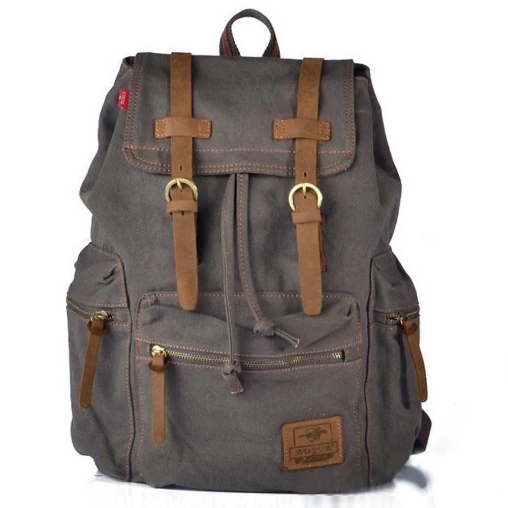 Canvas Backpack - Multiple Colors