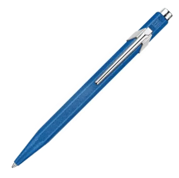 Caran d'Ache 849 Colormat-X Blue Ballpoint Pen