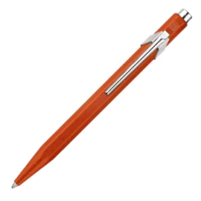 Caran d'Ache 849 Colormat-X Orange Ballpoint Pen