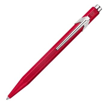 Caran d'Ache 849 Colormat-X Red Ballpoint Pen