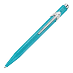 Caran d'Ache 849 Colormat-X Turquoise Ballpoint Pen